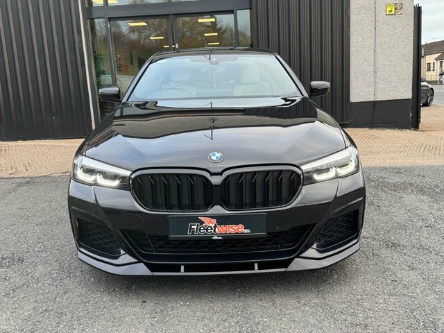 BMW 5 Series 2.0 520D Mht M Sport Saloon Hybrid Step Black #2