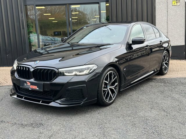 BMW 5 Series 2.0 520D Mht M Sport Saloon Hybrid Step Black #3