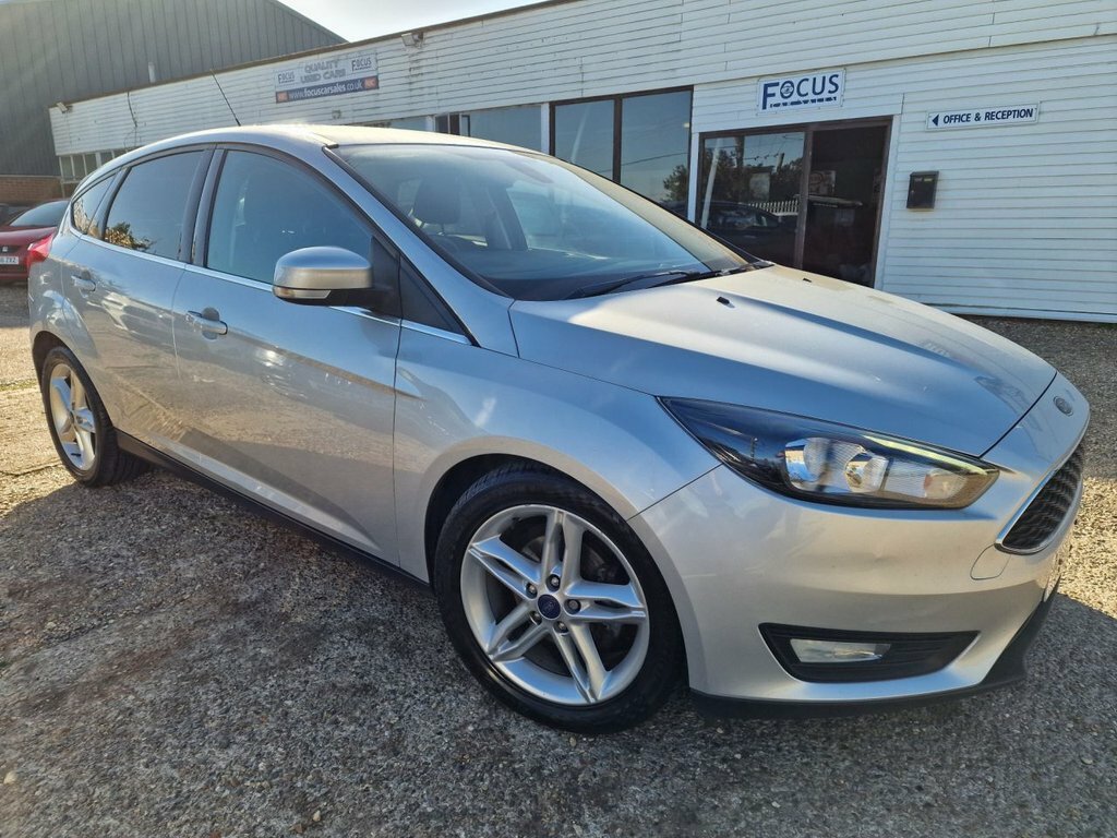 Ford Focus 1.6L Zetec Silver