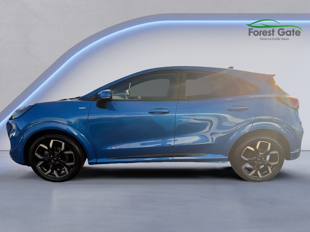 Ford Puma 1.0T Ecoboost Mhev St-line X Suv Hybrid Blue #4