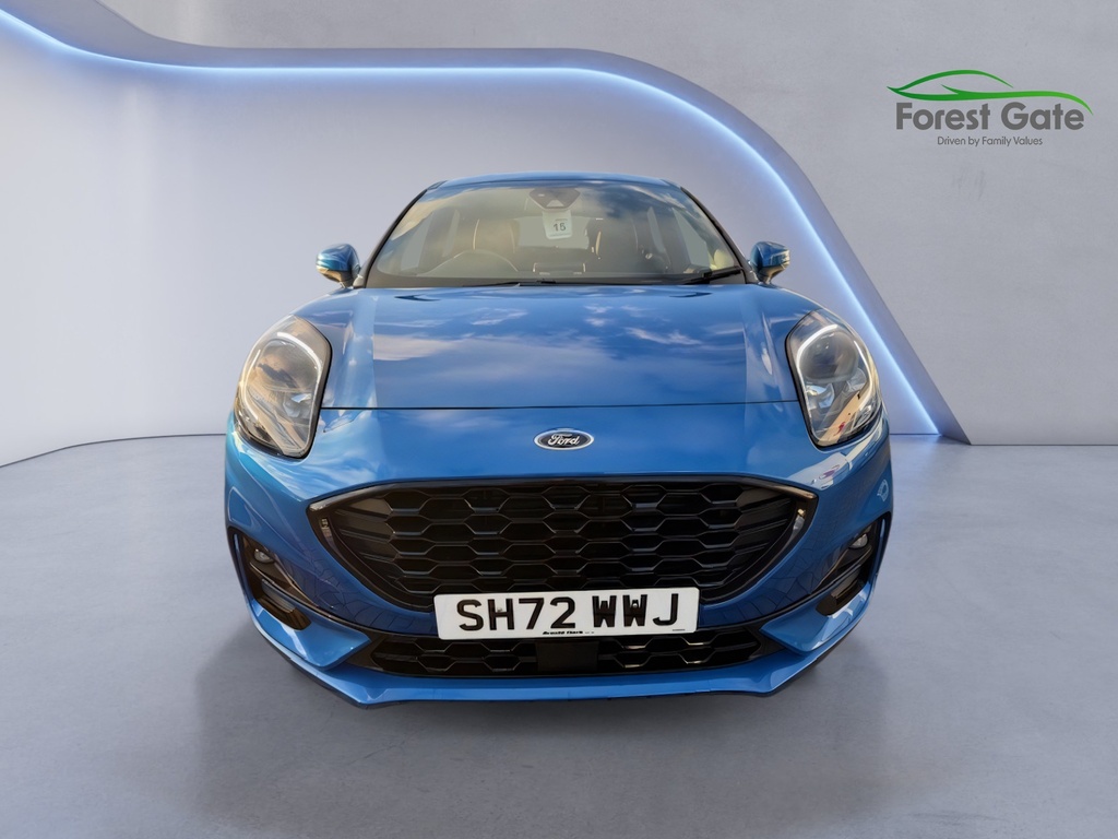 Ford Puma 1.0T Ecoboost Mhev St-line X Suv Hybrid Blue #2