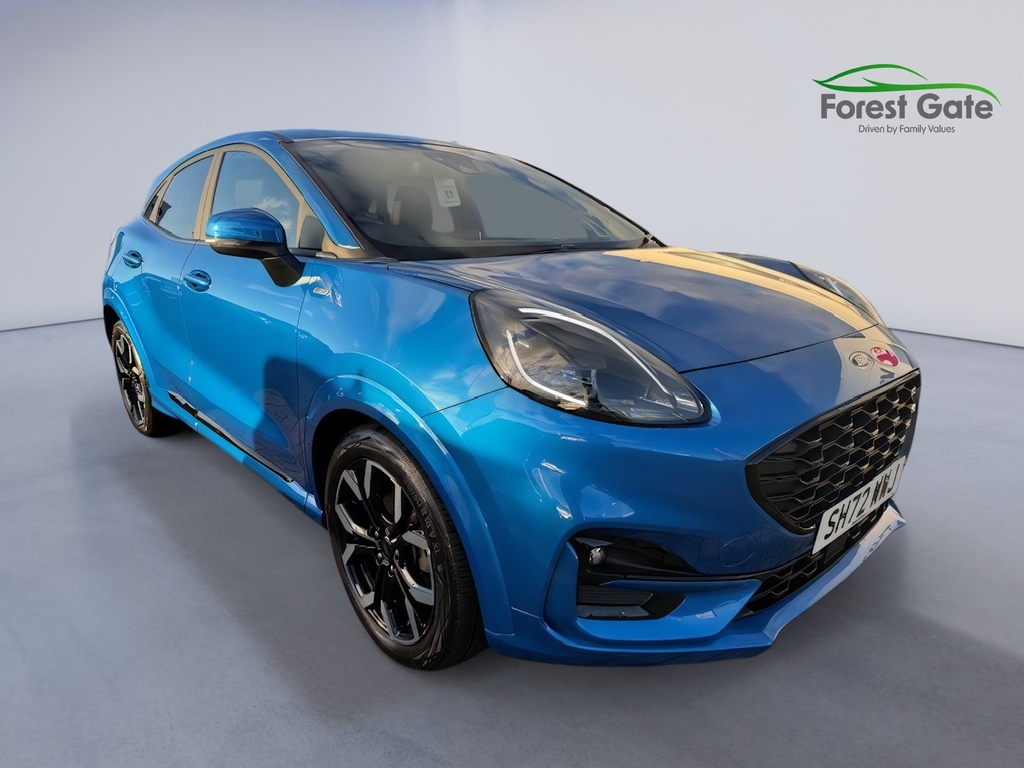 Ford Puma 1.0T Ecoboost Mhev St-line X Suv Hybrid Blue