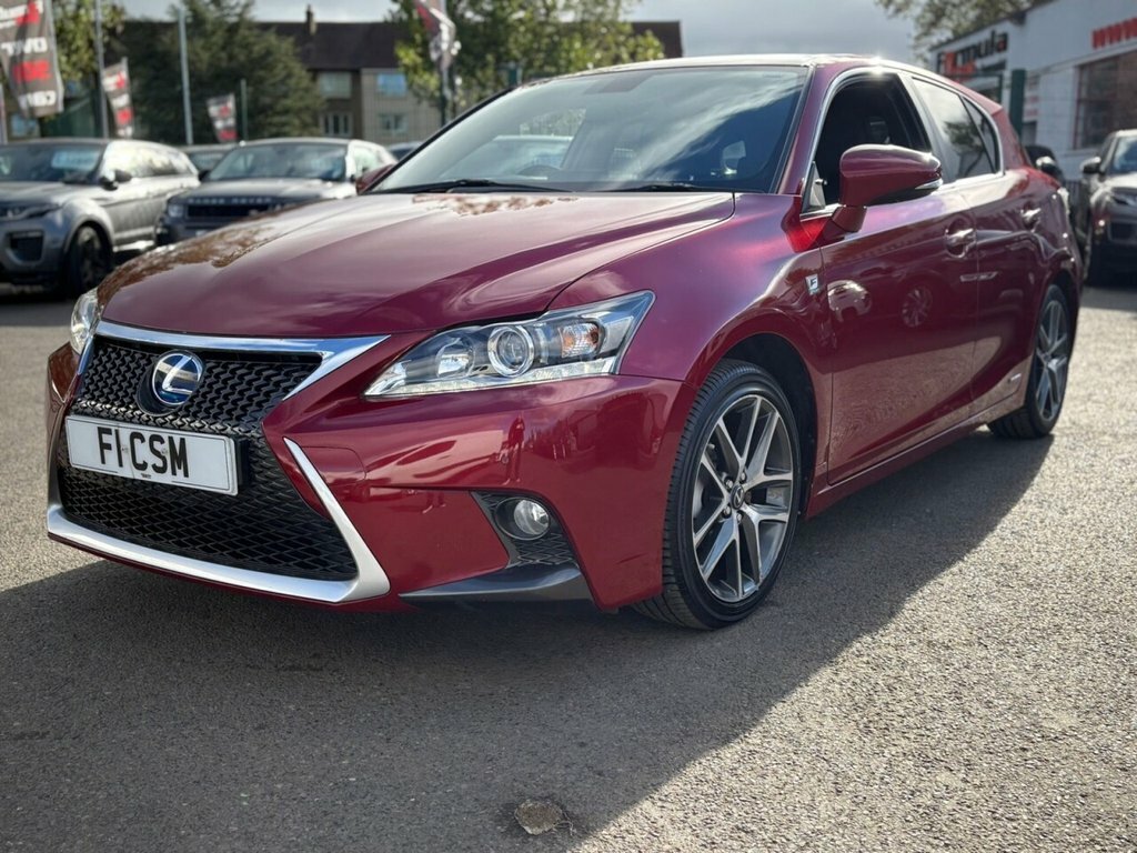 Lexus CT 1.8L F Sport Red