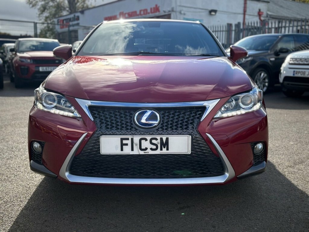Lexus CT 1.8L F Sport SO14LKX Red #5