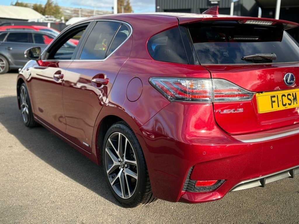 Lexus CT 1.8L F Sport SO14LKX Red #4
