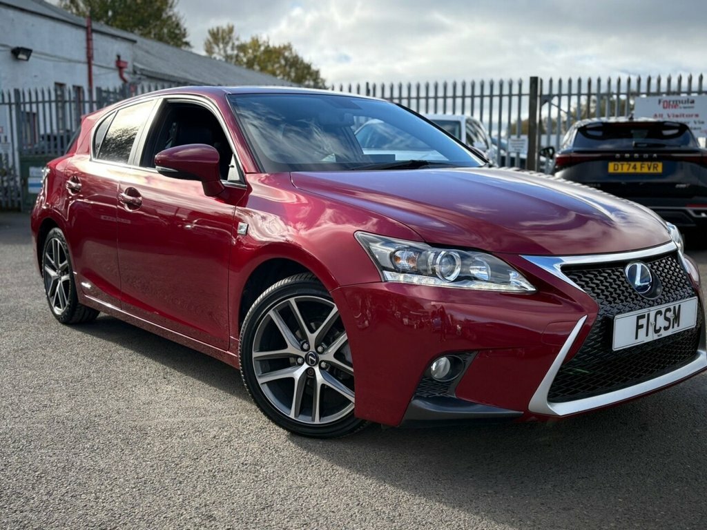 Lexus CT 1.8L F Sport SO14LKX Red #2