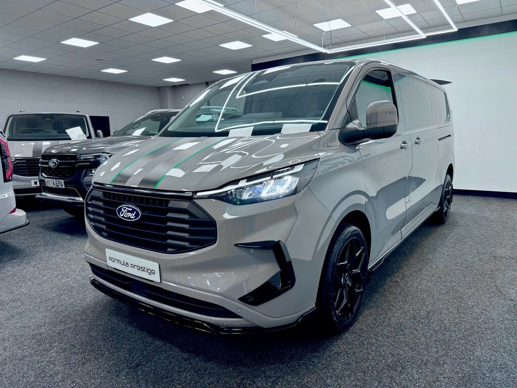 Ford Transit Custom 2.0 320 Ecoblue Limited L2 H1 Euro 6 Ss WN24LLC Grey #5