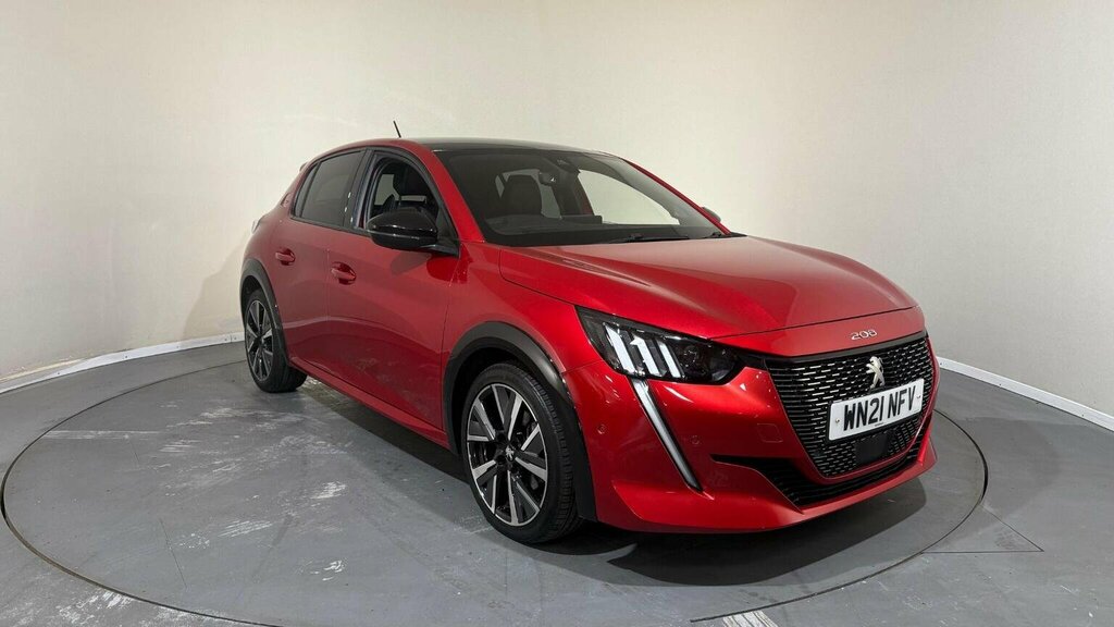 Peugeot 208 Hatchback 1.2 Puretech Gt Eat Euro 6 Ss 20 Red
