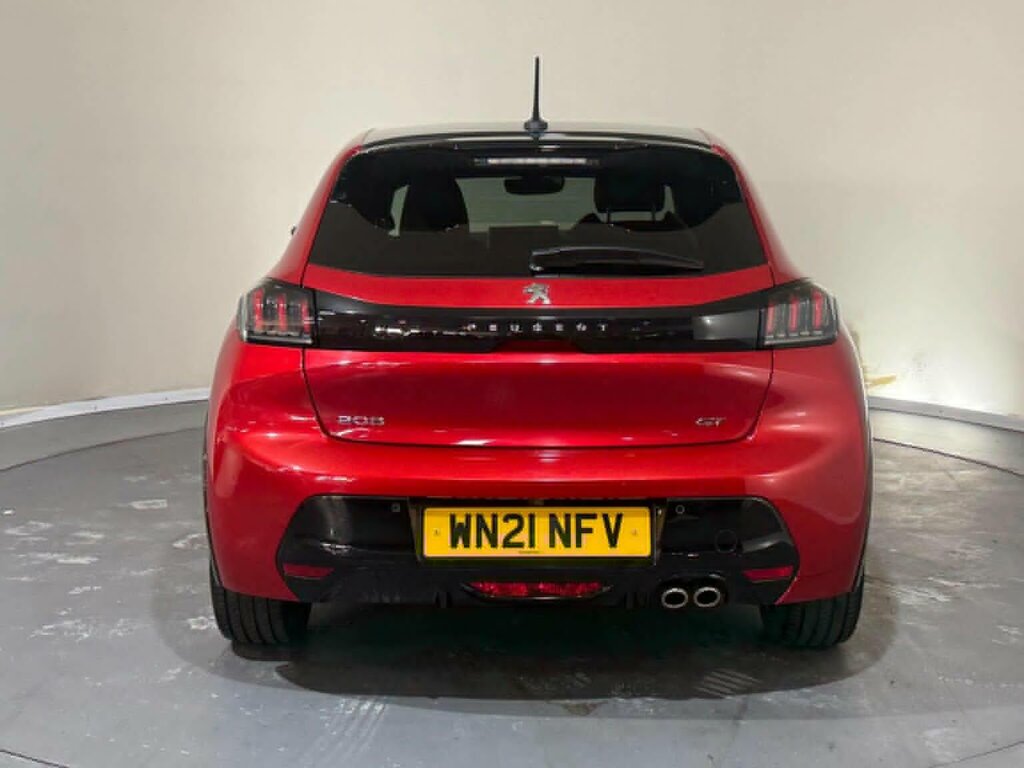 Peugeot 208 Hatchback 1.2 Puretech Gt Eat Euro 6 Ss 20 WN21NFV Red #6