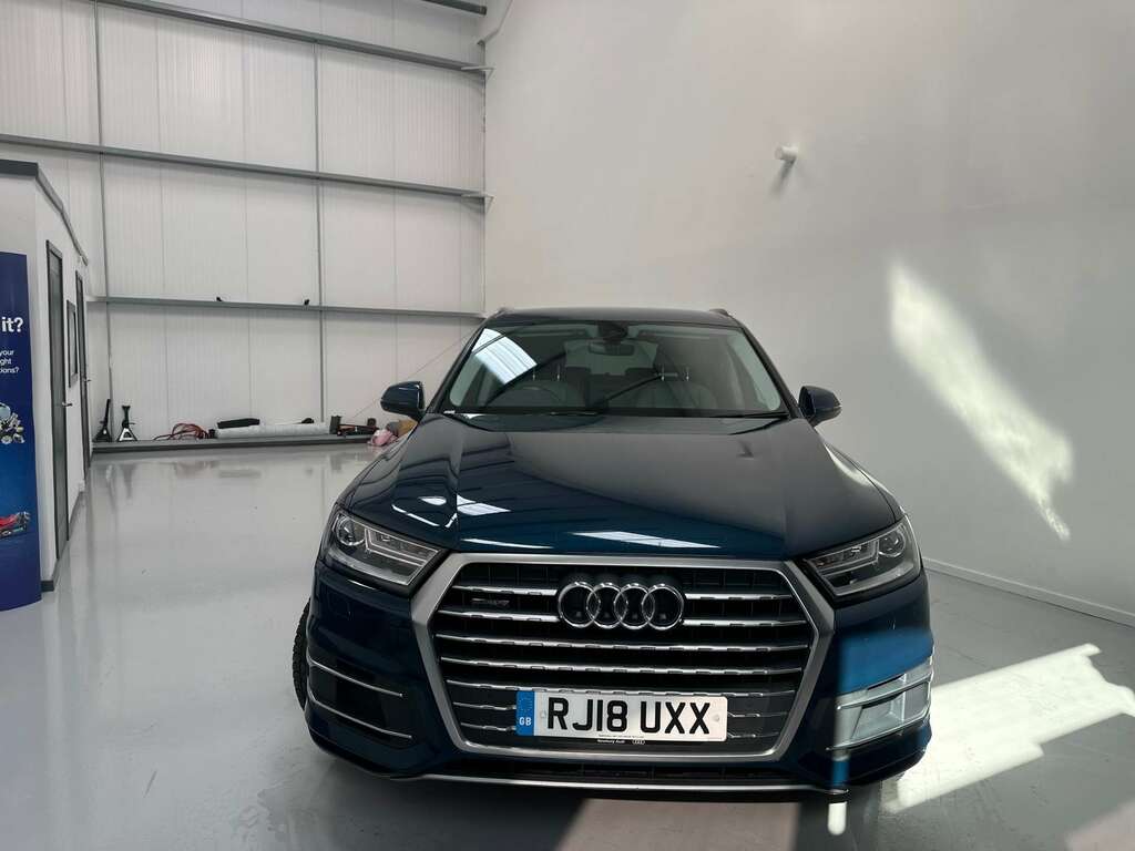 Audi Q7 Audi Q7 2018 RJ18UXX Blue #6