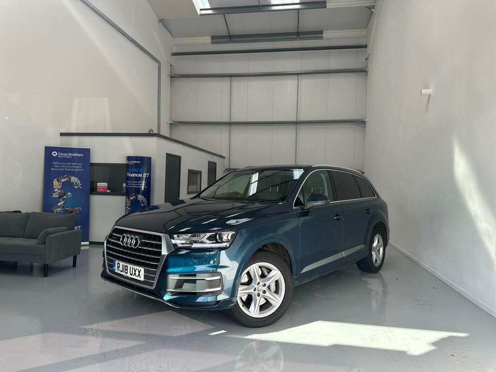 Audi Q7 Audi Q7 2018 Blue