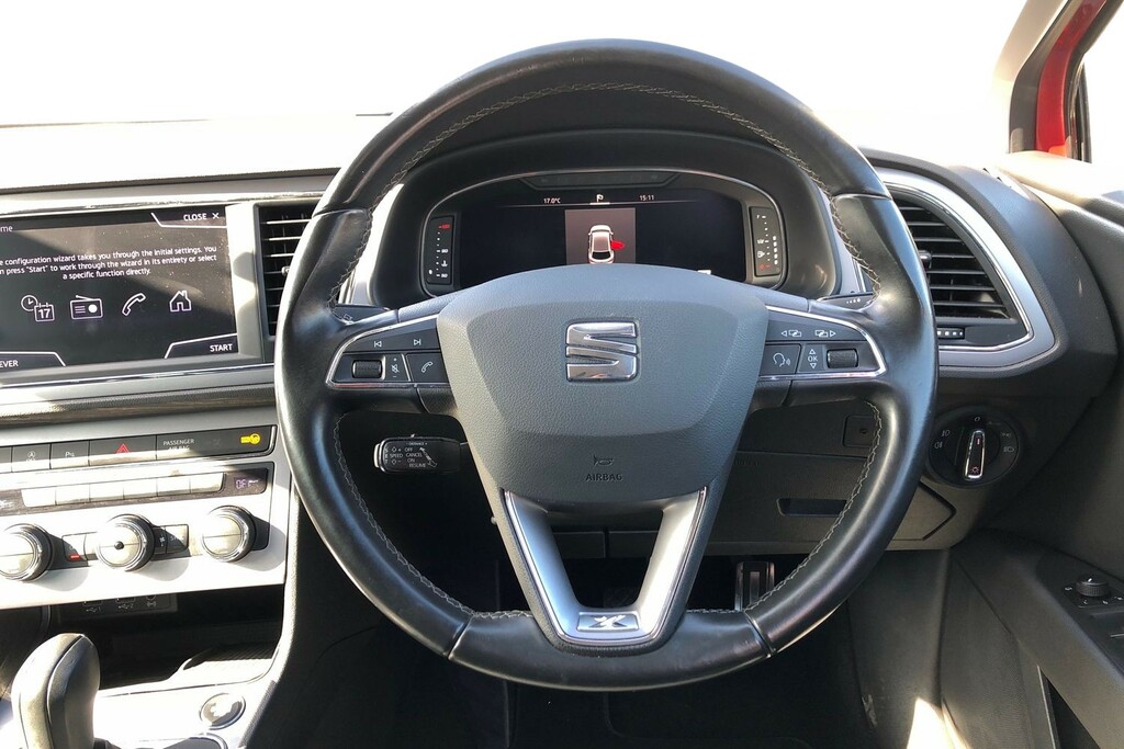 Seat Leon 1.5 Tsi Evo 150 Xcellence Lux Ez Dsg Red #5
