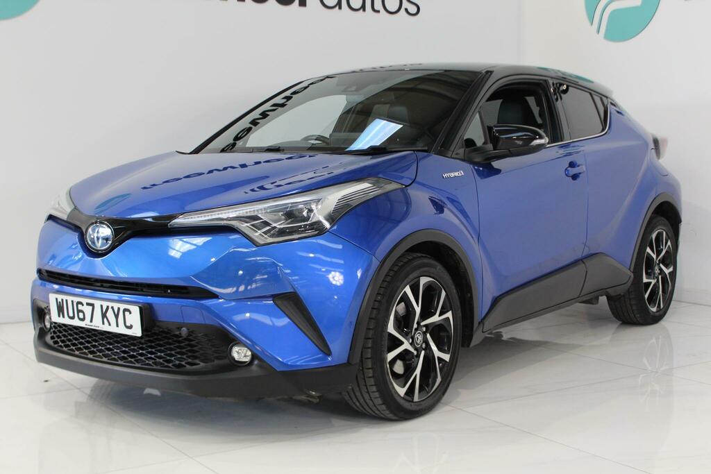 Toyota C-Hr 1.8 Vvt-h Dynamic Cvt Euro 6 Ss Blue