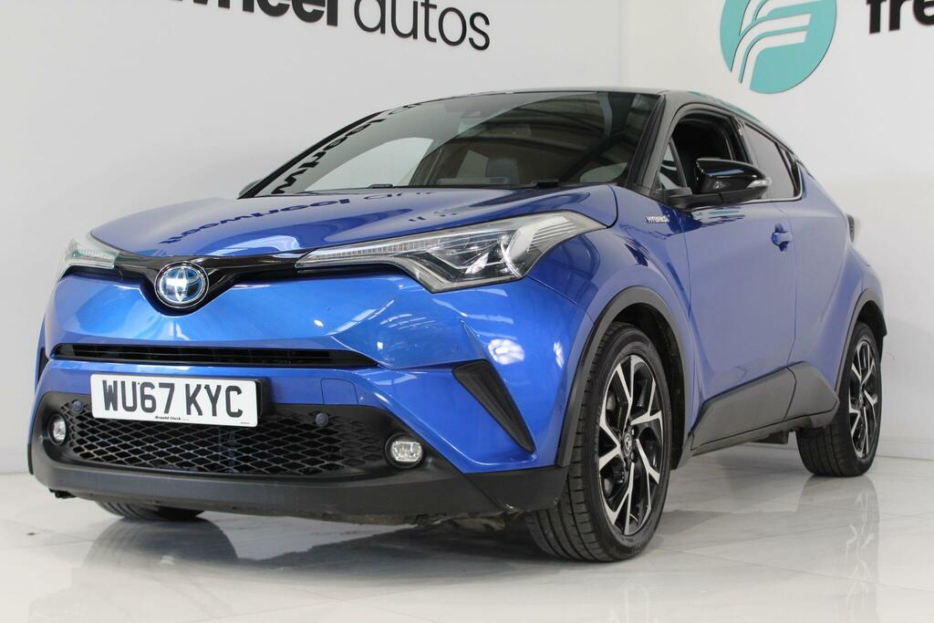 Toyota C-Hr 1.8 Vvt-h Dynamic Cvt Euro 6 Ss WU67KYC Blue #3