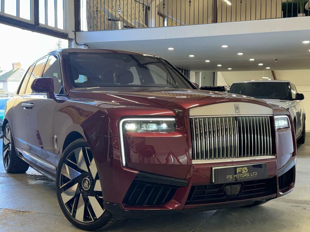 Rolls-Royce Cullinan 6.75 V12 4Wd Euro 6 Red #4