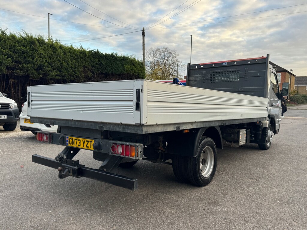 Mitsubishi Fuso Canter 3S13 Euro 6 3.0 Tipper White #6