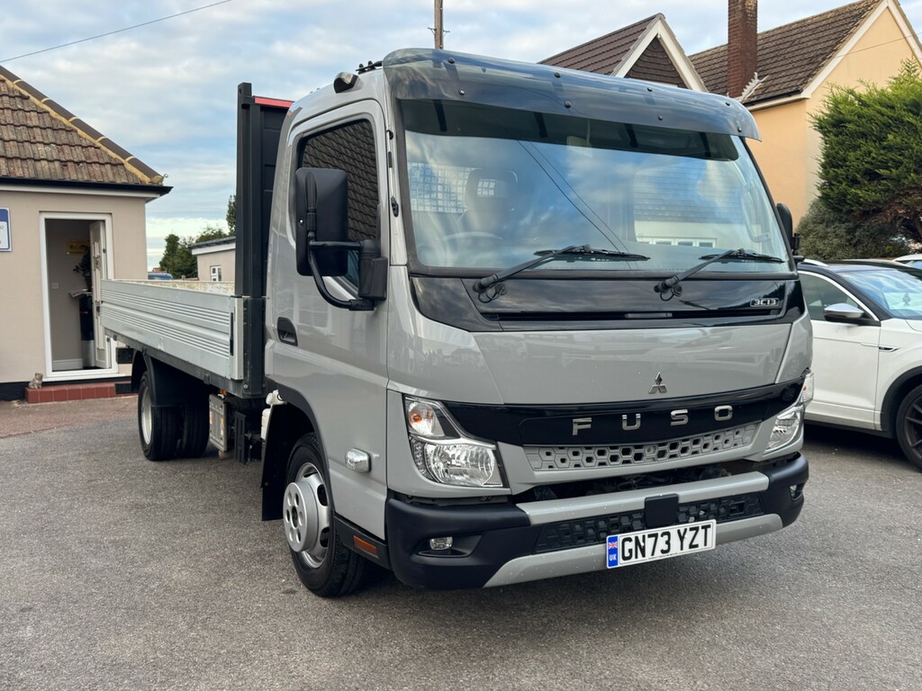 Mitsubishi Fuso Canter 3S13 Euro 6 3.0 Tipper White #2