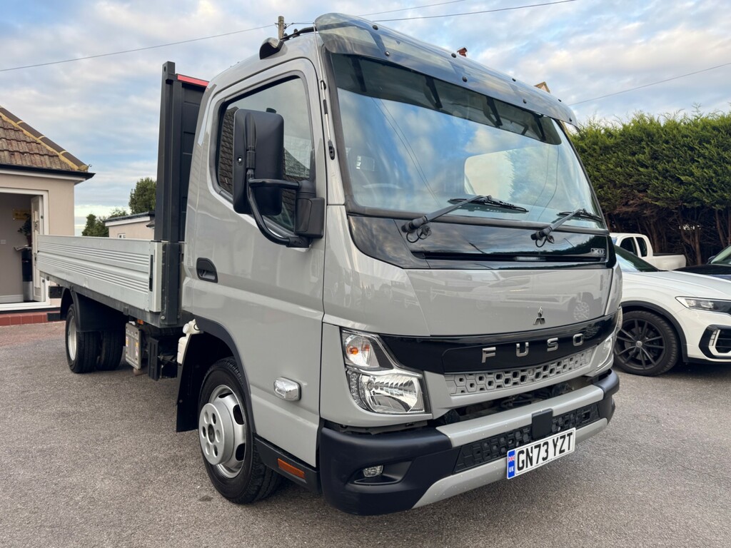 Mitsubishi Fuso Canter 3S13 Euro 6 3.0 Tipper White #1