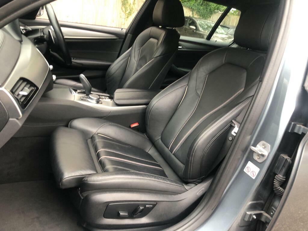 BMW 5 Series 2.0 520D M Sport Touring Euro 6 S S KE18HGU Blue #2