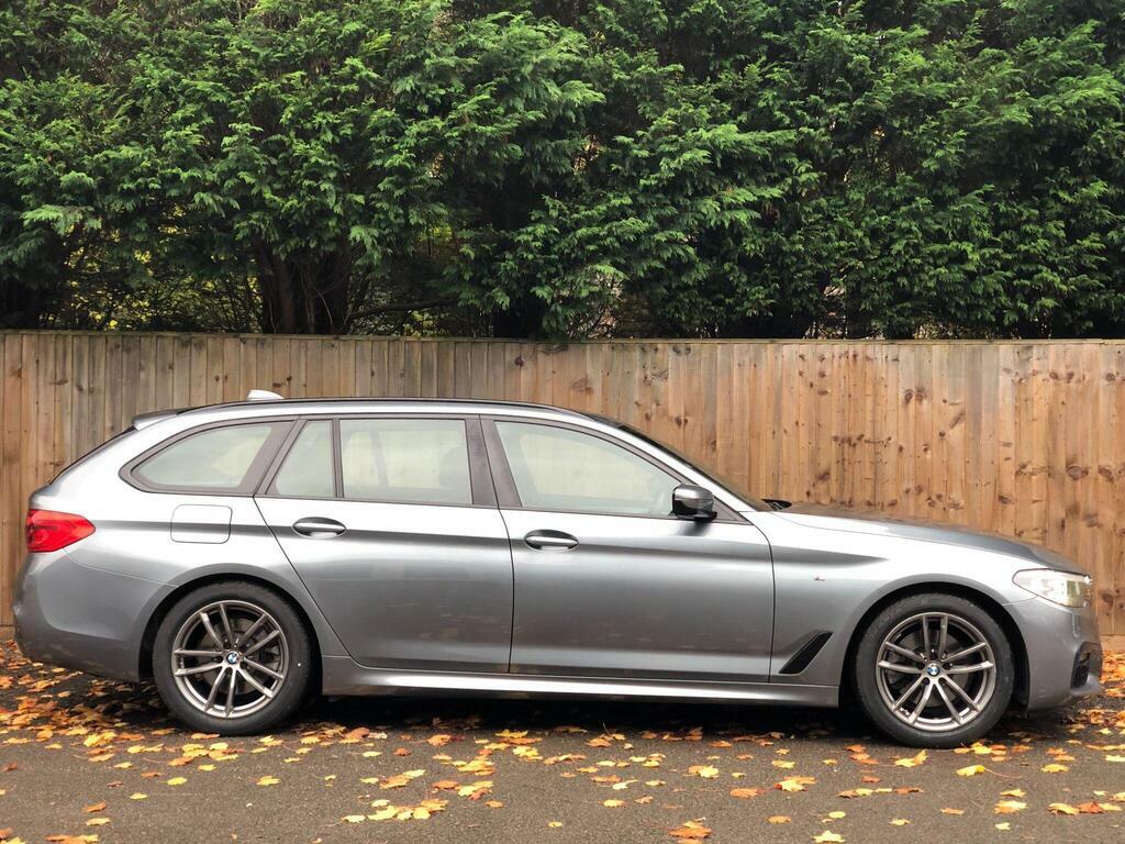 BMW 5 Series 2.0 520D M Sport Touring Euro 6 S S KE18HGU Blue #6