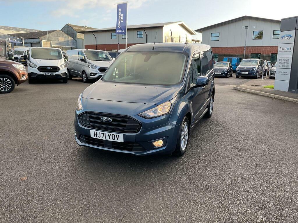 Ford Transit Connect Diesel HJ71YOV Blue #3
