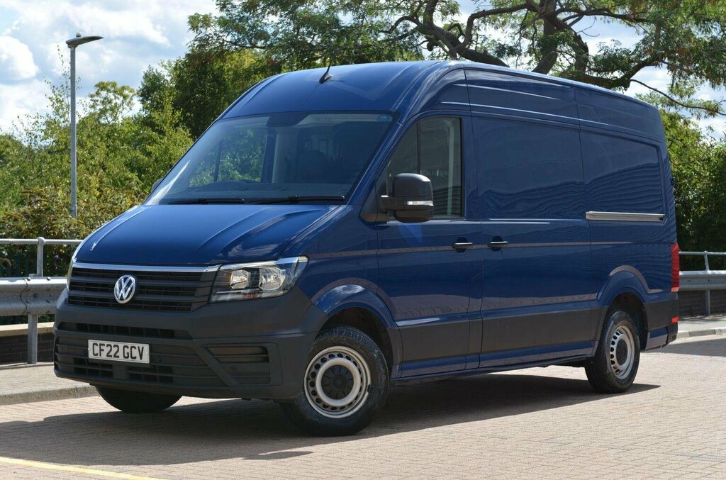 Volkswagen Crafter 2.0 Tdi Cr30 Startline Fwd Mwb High Roof Euro 6 S Blue #3