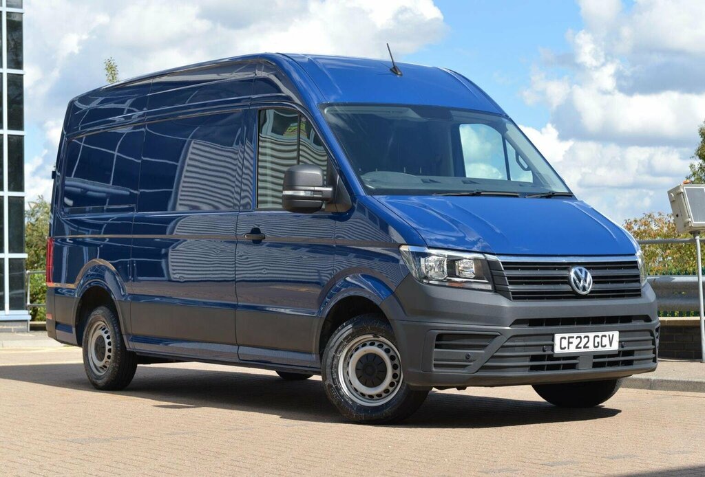 Volkswagen Crafter 2.0 Tdi Cr30 Startline Fwd Mwb High Roof Euro 6 S Blue
