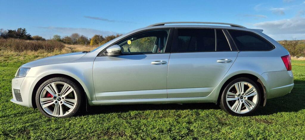 Skoda Octavia Estate 2.0 Tdi Vrs Euro 5 Ss 201363 Silver #6