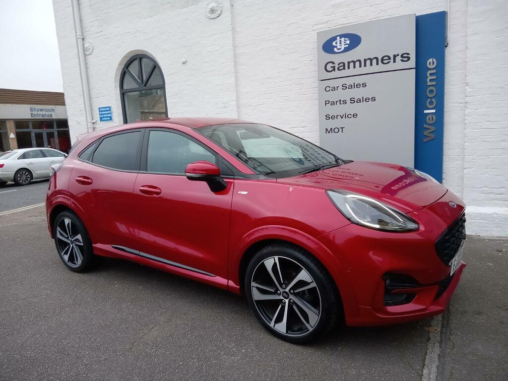 Ford Puma 1.0 Puma St-line X 1.0L Ecoboost 125Ps Mhev Red