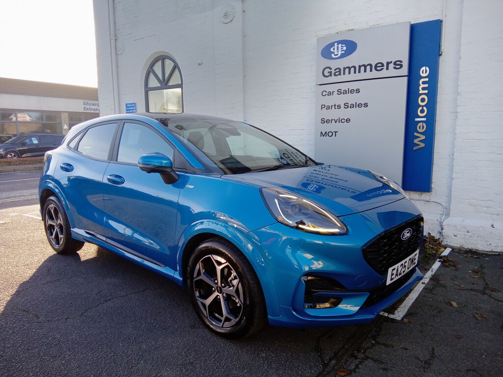 Ford Puma 1.0 Puma St-line 1.0L Ecoboost 125Ps Mhev 7 Blue