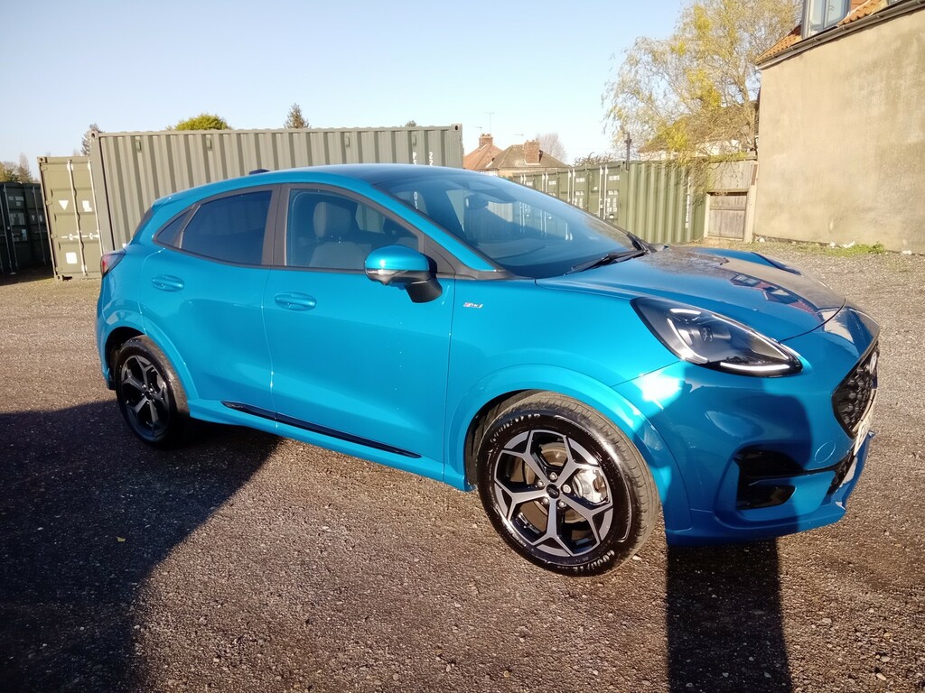 Ford Puma 1.0 Puma St-line 1.0L Ecoboost 125Ps Mhev 7 EA25OME Blue #5
