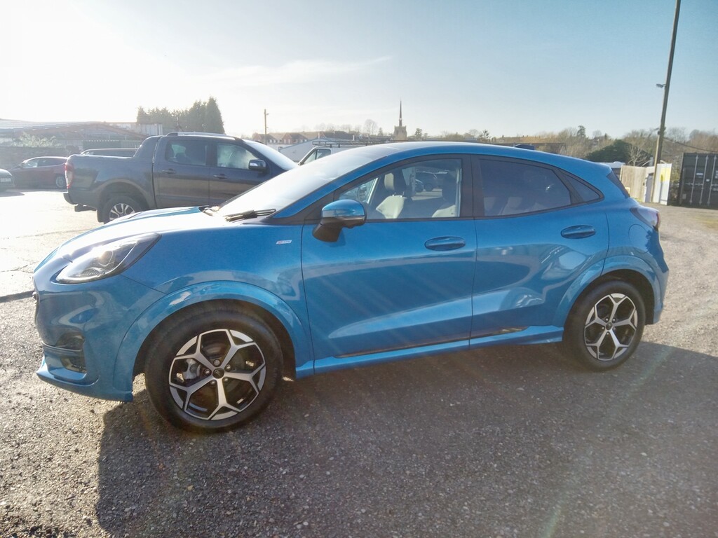 Ford Puma 1.0 Puma St-line 1.0L Ecoboost 125Ps Mhev 7 EA25OME Blue #2