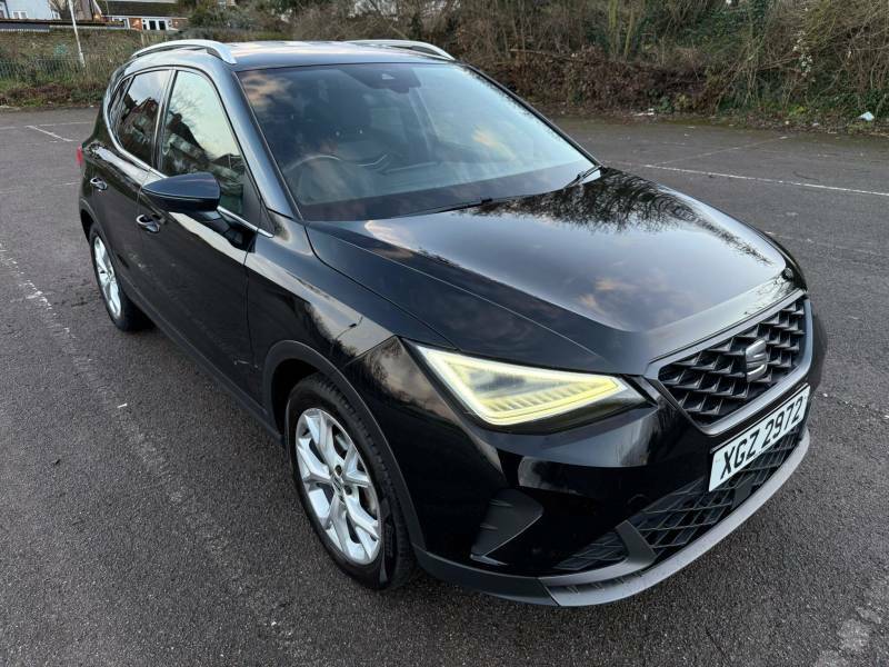 Seat Arona 1.0 Tsi 110 Fr - 2022 22 XGZ2972 Black #5