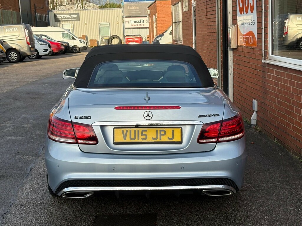 Mercedes-Benz E Class Convertible 2.1 E250 Cdi Amg Line 2015 VU15JPJ Silver #4