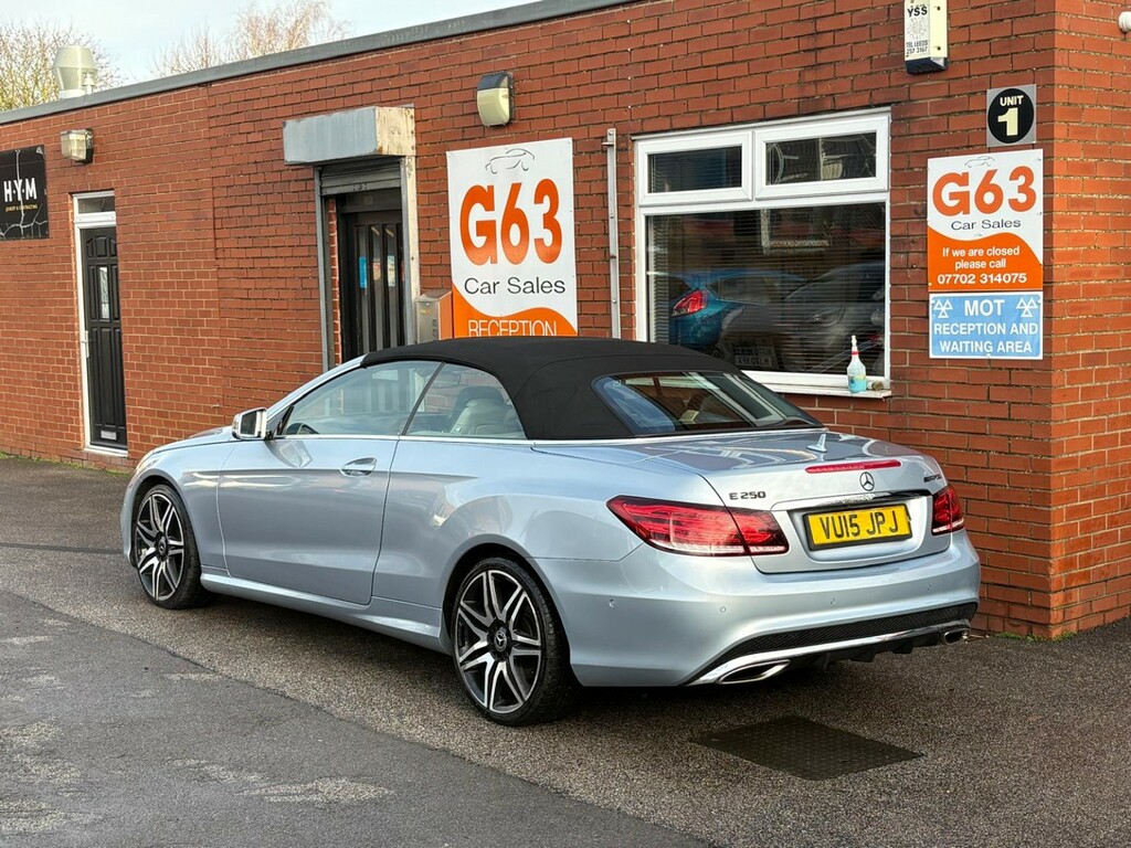 Mercedes-Benz E Class Convertible 2.1 E250 Cdi Amg Line 2015 VU15JPJ Silver #5