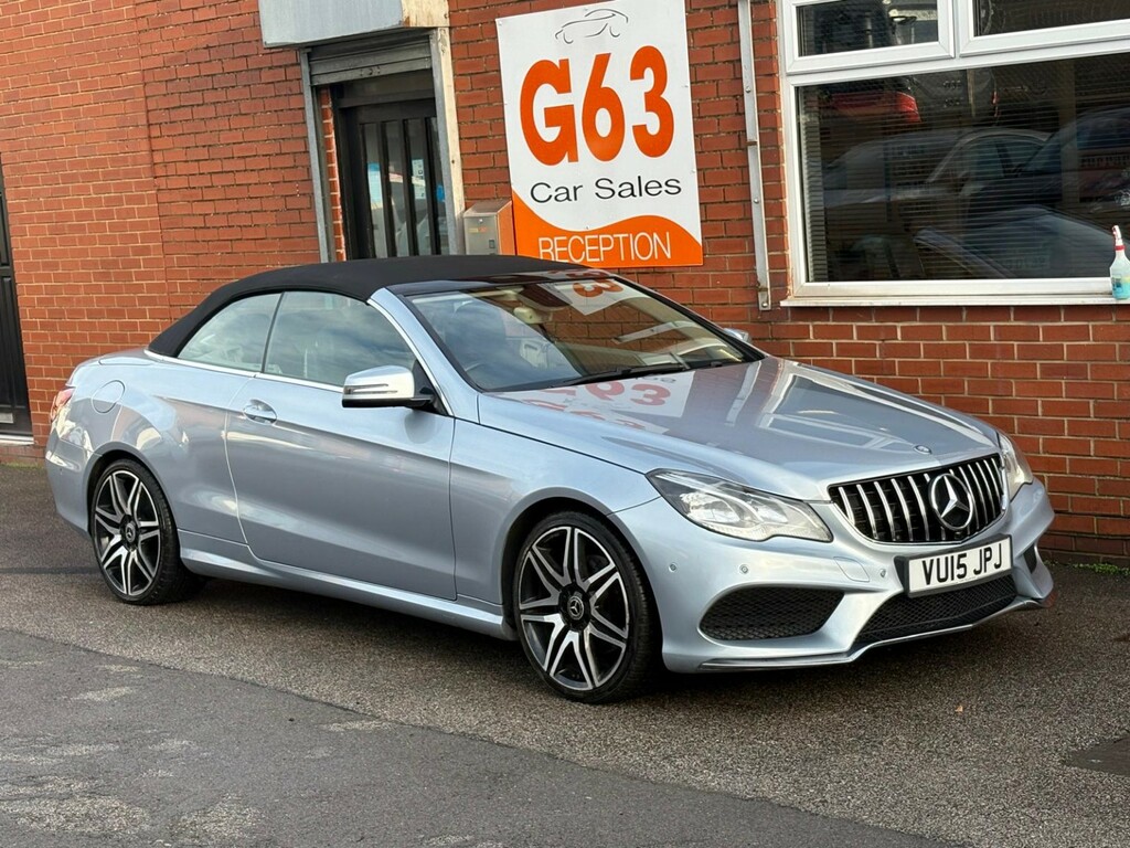 Mercedes-Benz E Class Convertible 2.1 E250 Cdi Amg Line 2015 Silver