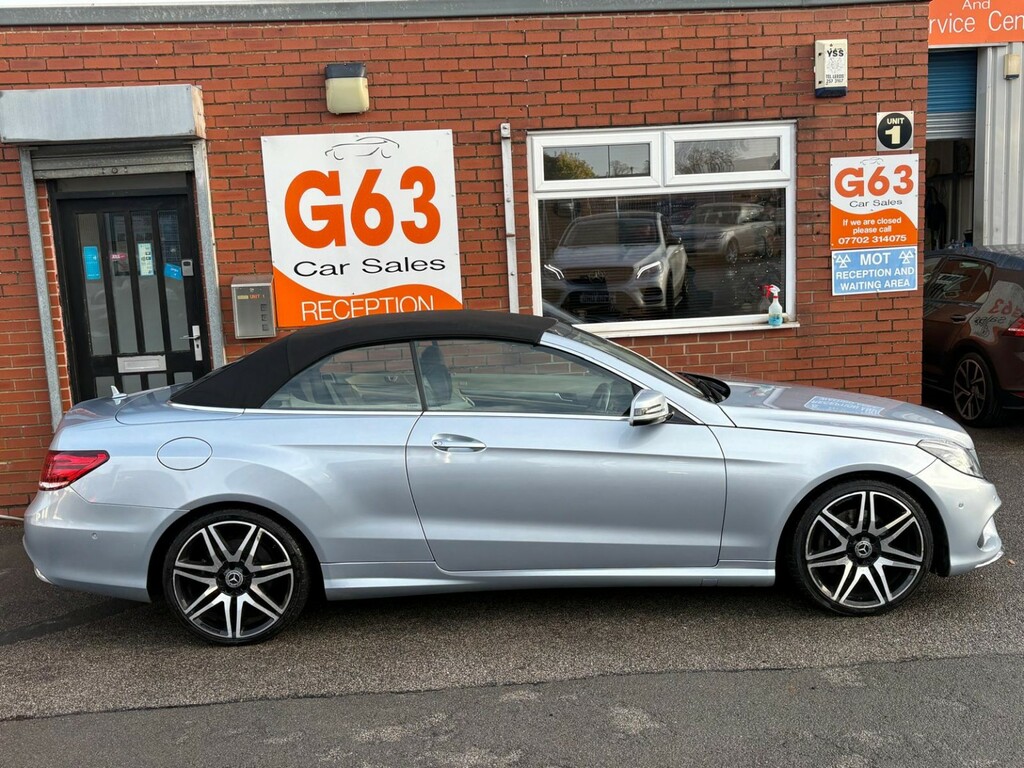 Mercedes-Benz E Class Convertible 2.1 E250 Cdi Amg Line 2015 VU15JPJ Silver #2