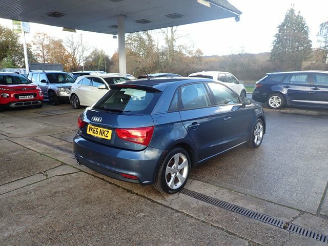 Audi A1 A1 Sportback Tdi Sport WK66NKZ Blue #3