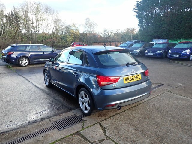 Audi A1 A1 Sportback Tdi Sport WK66NKZ Blue #5