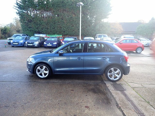 Audi A1 A1 Sportback Tdi Sport WK66NKZ Blue #6