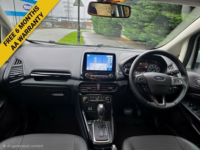 Ford Ecosport Ecoboost Gpf Titanium Suv VL19OOV Silver #2