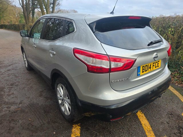 Nissan Qashqai Dci Acenta Premium Suv BD14FCE Silver #5