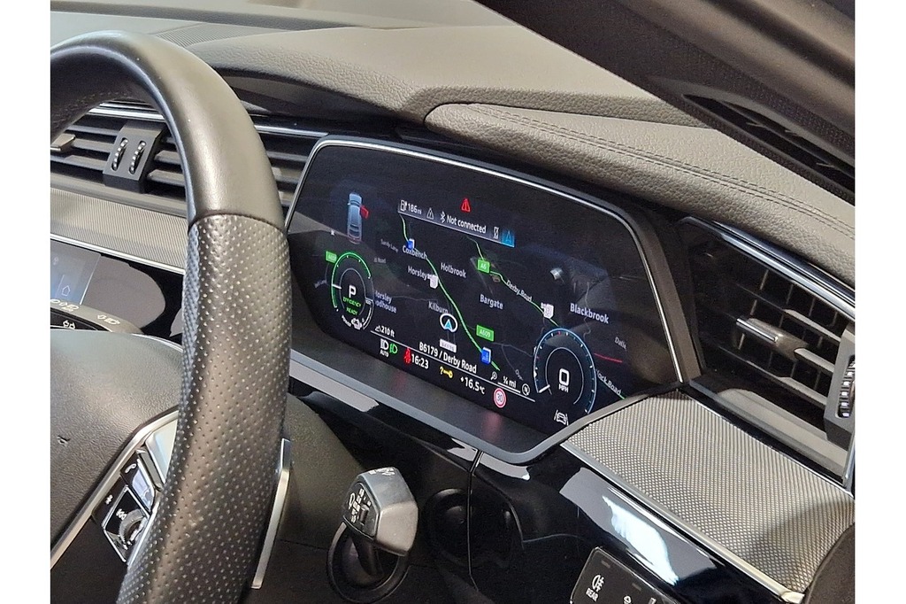 Audi Q8 e tron Audi Q8 Sportback Black Edition 55 E-tron Quattro Blue #5