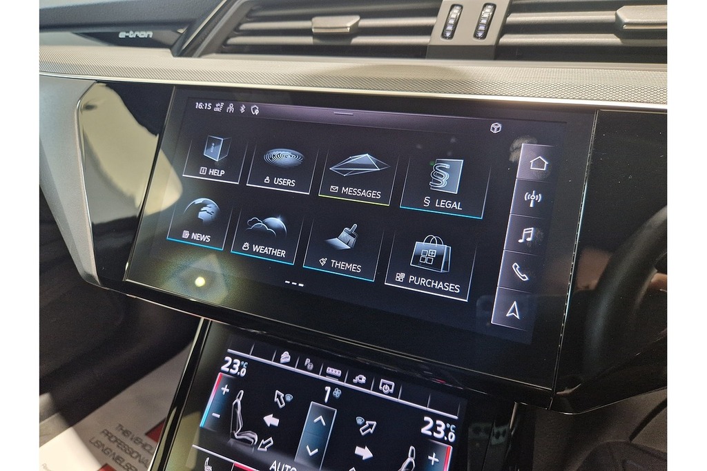 Audi Q8 e tron Audi Q8 Sportback Black Edition 55 E-tron Quattro Blue #36