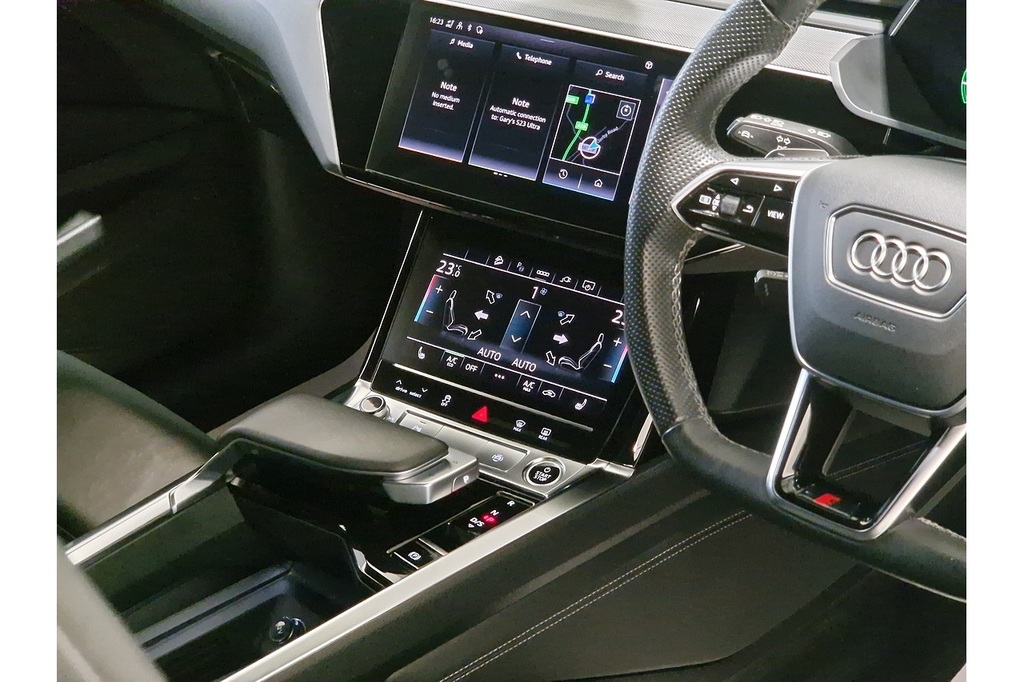 Audi Q8 e tron Audi Q8 Sportback Black Edition 55 E-tron Quattro Blue #58