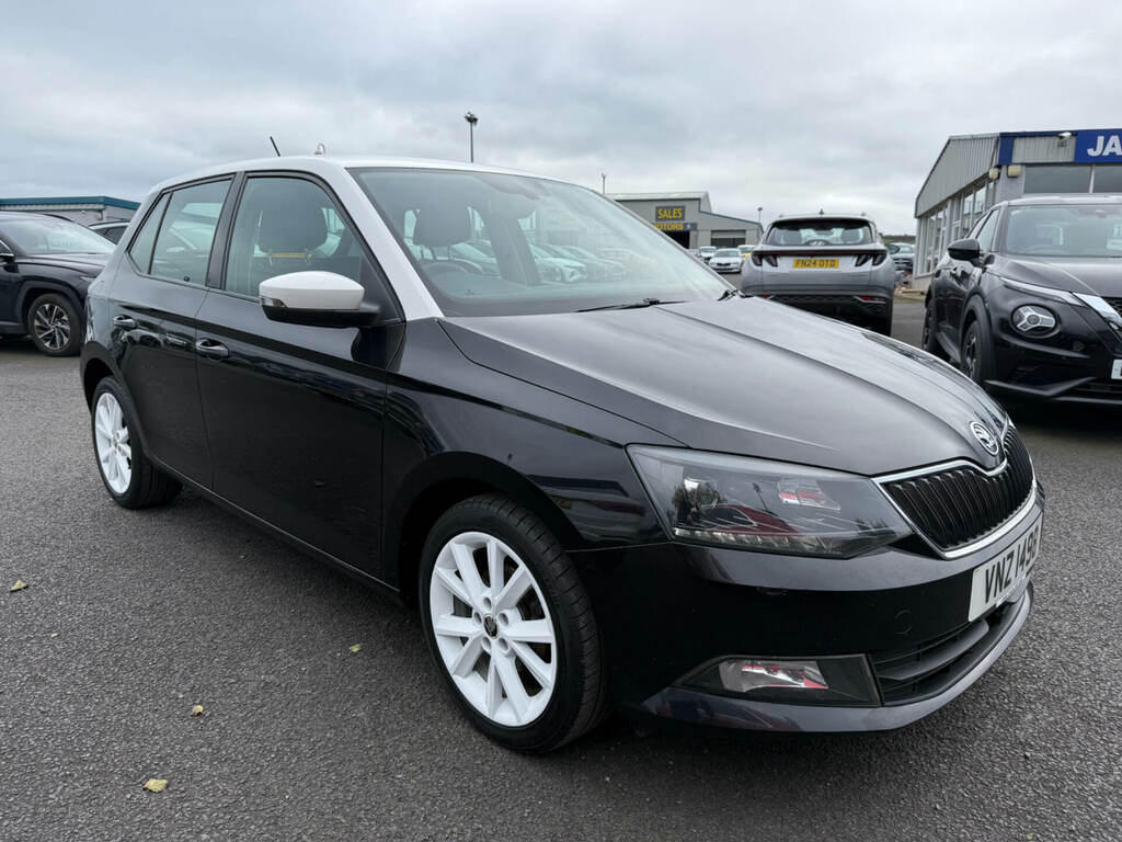 Skoda Fabia 1.2 Tsi 90 Se L VNZ1498 Black #2