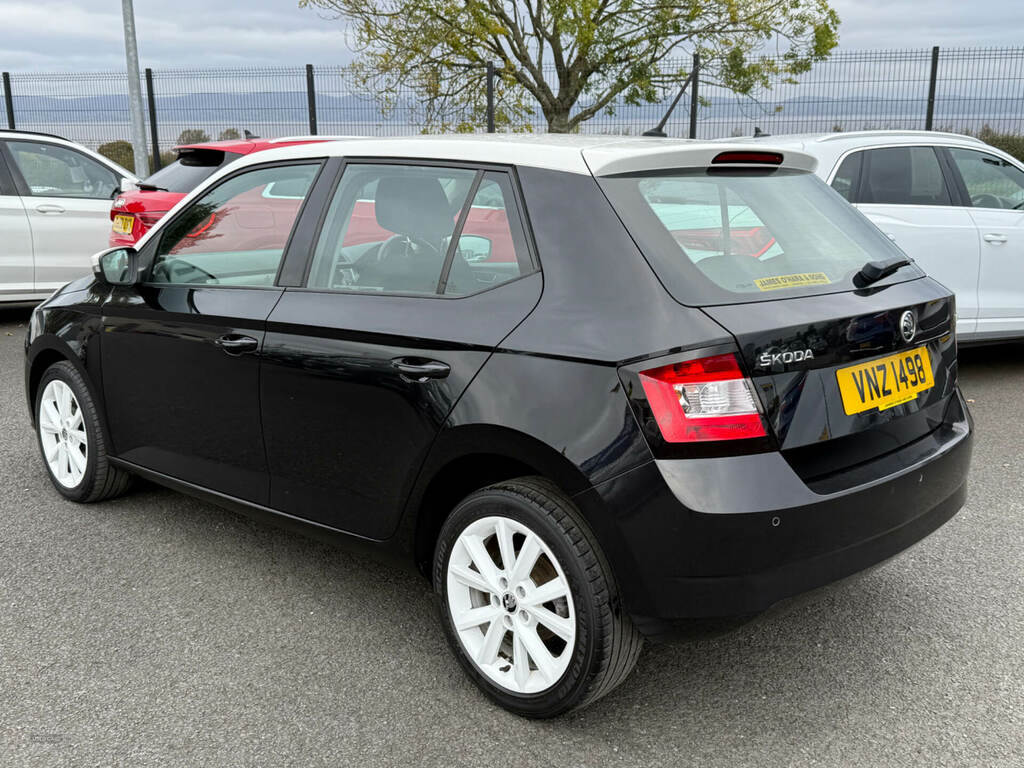 Skoda Fabia 1.2 Tsi 90 Se L VNZ1498 Black #3