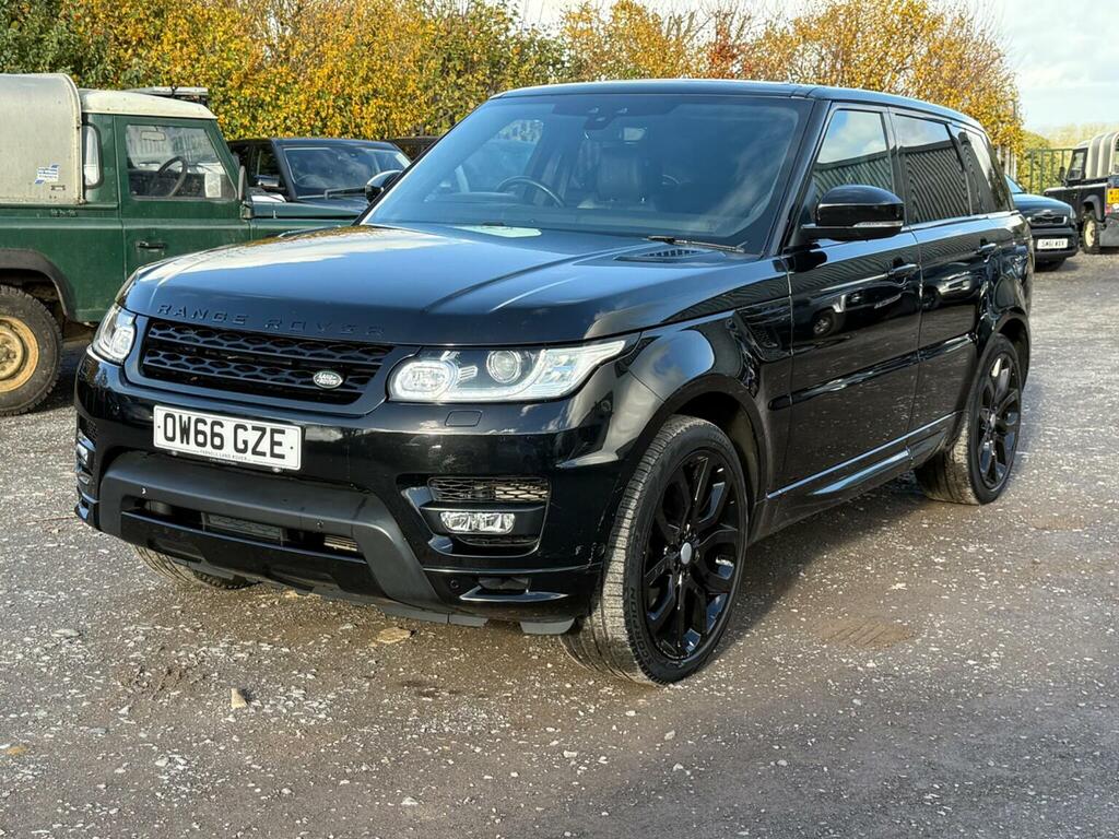 Land Rover Range Rover Sport 3.0 Sd V6 Dynamic 4Wd Euro 6 S OW66GZE Black #6