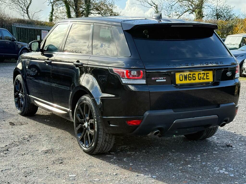 Land Rover Range Rover Sport 3.0 Sd V6 Dynamic 4Wd Euro 6 S OW66GZE Black #4