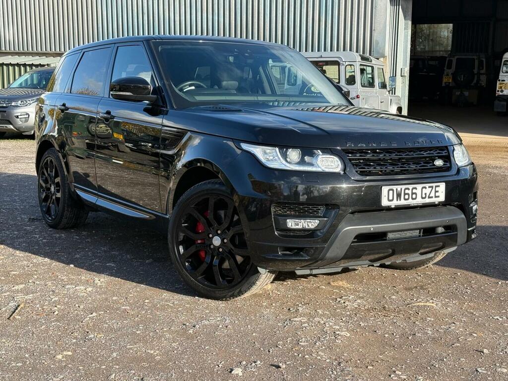 Land Rover Range Rover Sport 3.0 Sd V6 Dynamic 4Wd Euro 6 S OW66GZE Black #5